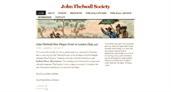 Desktop Screenshot of johnthelwall.org